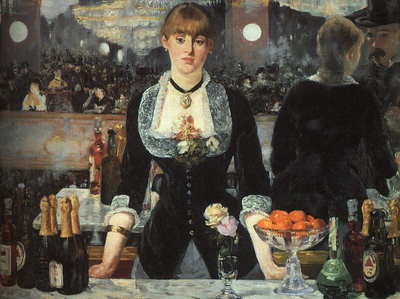 Edouard Manet The Bar at the Folies Bergere China oil painting art